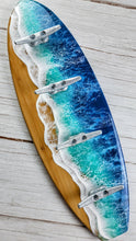 Load image into Gallery viewer, Surfboard Wave Towel Rack