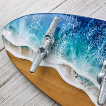 Load image into Gallery viewer, Surfboard Wave Towel Rack