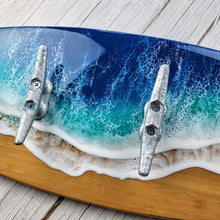 Load image into Gallery viewer, Surfboard Wave Towel Rack