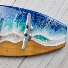 Load image into Gallery viewer, Surfboard Wave Towel Rack