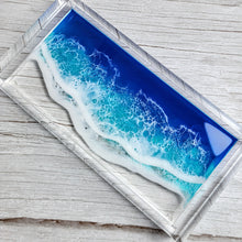Load image into Gallery viewer, Blue Ocean Wave Acrylic Tray