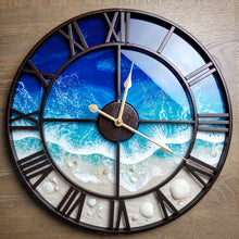 Load image into Gallery viewer, Beach Wave Clock - Ready to Ship