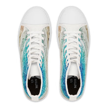 Load image into Gallery viewer, Tropical Beach Women's High Top Sneakers