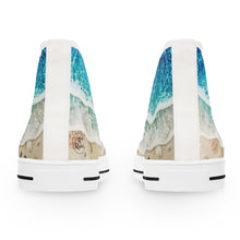 Load image into Gallery viewer, Tropical Beach Women's High Top Sneakers
