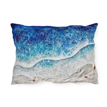 Load image into Gallery viewer, Deep Blue Beach Outdoor Pillows