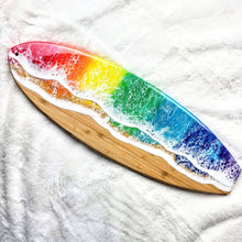 Load image into Gallery viewer, Made-to-Order Rainbow Surfboard