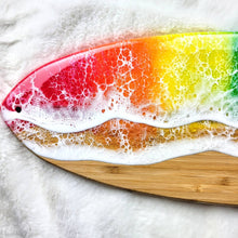 Load image into Gallery viewer, Made-to-Order Rainbow Surfboard