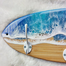 Load image into Gallery viewer, Blue Crush Wave Towel Rack