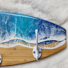 Load image into Gallery viewer, Blue Crush Wave Towel Rack