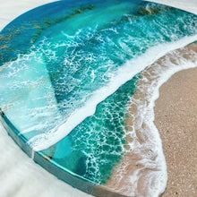 Load image into Gallery viewer, Round Ocean Series #1