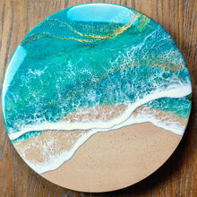 Load image into Gallery viewer, Round Ocean Series #3