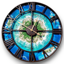 Load image into Gallery viewer, Lush Island Clock