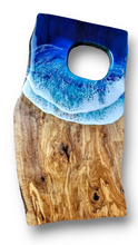 Load image into Gallery viewer, Blue Wave Olive Wood Serving Board