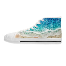 Load image into Gallery viewer, Tropical Beach Women's High Top Sneakers