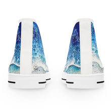 Load image into Gallery viewer, Blue Wave Women's High Top Sneakers