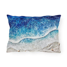 Load image into Gallery viewer, Deep Blue Beach Outdoor Pillows