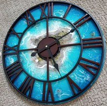 Load image into Gallery viewer, Made-to-Order Resin Island Clock