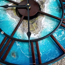 Load image into Gallery viewer, Made-to-Order Resin Island Clock
