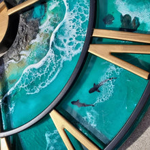 Load image into Gallery viewer, Made-to-Order Resin Island Clock