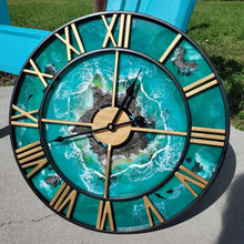 Load image into Gallery viewer, Made-to-Order Resin Island Clock