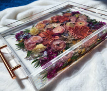 Load image into Gallery viewer, Reserved for Payton - Custom Floral Preservation Tray 12x16
