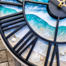 Load image into Gallery viewer, Beach Wave Clock - Ready to Ship
