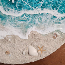 Load image into Gallery viewer, 16&quot; Gulf Wave Clock
