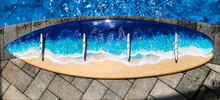 Load image into Gallery viewer, Reserved for Jason - Remaining Payment for 4ft Surfboard Towel Rack
