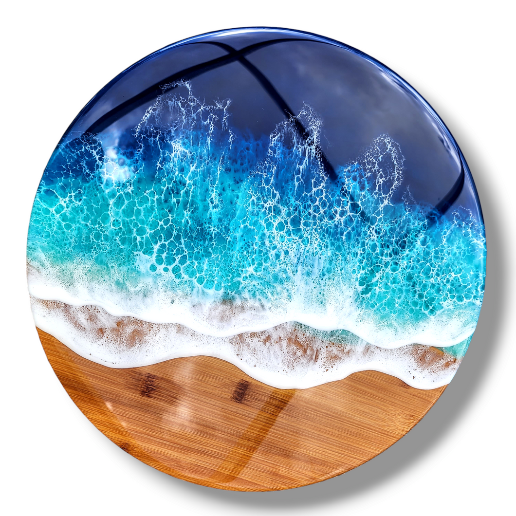 Crashing Waves Lazy Susan