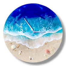 Load image into Gallery viewer, 20&quot; Gulf Wave Clock
