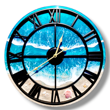 Load image into Gallery viewer, Gulf Beach Wave Clock
