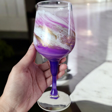 Load image into Gallery viewer, Wave Wine Glasses
