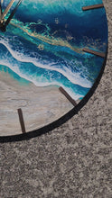 Load and play video in Gallery viewer, Ocean Geode 24" Clock

