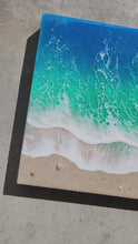 Load and play video in Gallery viewer, Tropical Shore Vibes Wall Art 24x12
