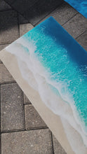 Load and play video in Gallery viewer, Serene Shoreline Wall Art 12x36
