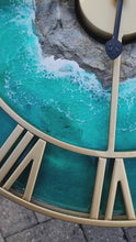 Load and play video in Gallery viewer, Emerald Seas Clock - Ready to Ship
