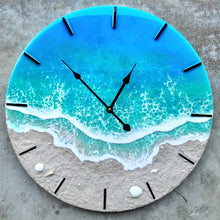 Load image into Gallery viewer, Blue Lagoon 20&quot; Clock
