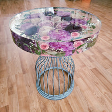 Load image into Gallery viewer, Reserved for Don - Custom 18&quot; Floral Preservation Table
