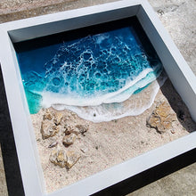 Load image into Gallery viewer, 10x10 Framed Beach Wall Art
