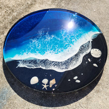 Load image into Gallery viewer, Black Beach Wave Lazy Susan
