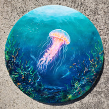 Load image into Gallery viewer, Jellyfish Dreams Wall Art 20"
