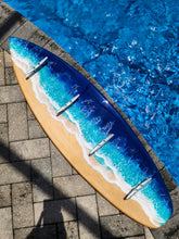 Load image into Gallery viewer, Reserved for Jason - Remaining Payment for 4ft Surfboard Towel Rack

