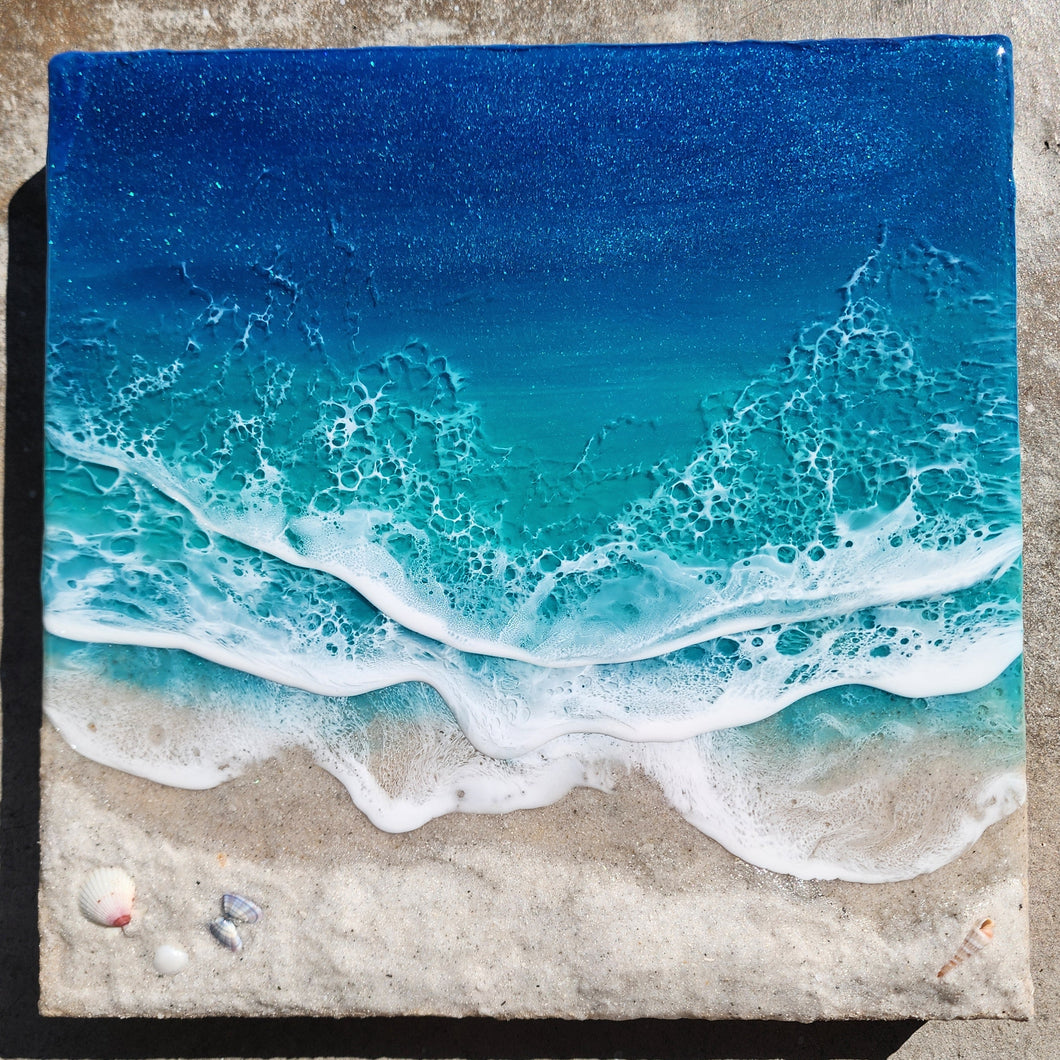 Mini Beach Wall Art 10x10