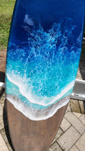 Load image into Gallery viewer, 4ft Surfboard Wave Wall Art
