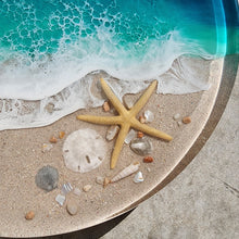 Load image into Gallery viewer, Turquoise Wave Lazy Susan
