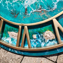 Load image into Gallery viewer, Emerald Luxe Island 20&quot; Clock
