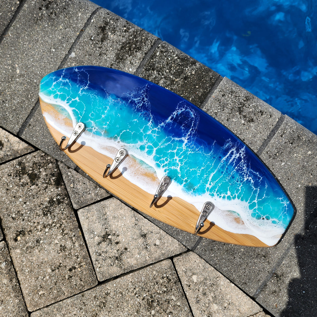 Beach Wave Key Rack – Crafted by Rachel