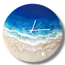 Load image into Gallery viewer, 20&quot; Beach Wave Wall Clock

