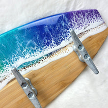 Load image into Gallery viewer, Rainbow Surfboard Towel Rack
