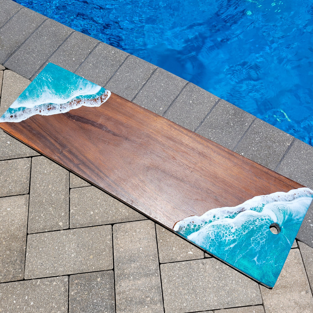 Double Wave Serving Board